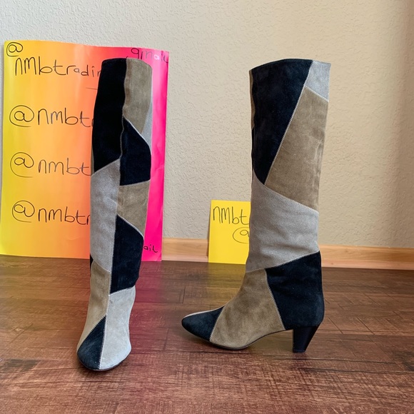 Isabel Marant Etoile 8M(38) patch multicolor boots - Picture 16 of 16